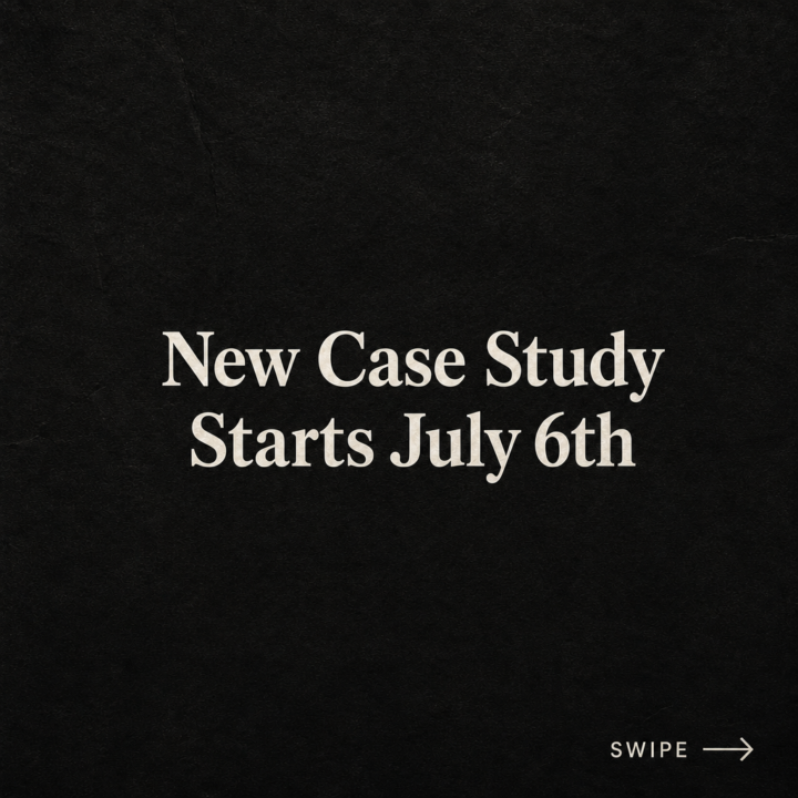 New Case Study Invite (Please RSVP)