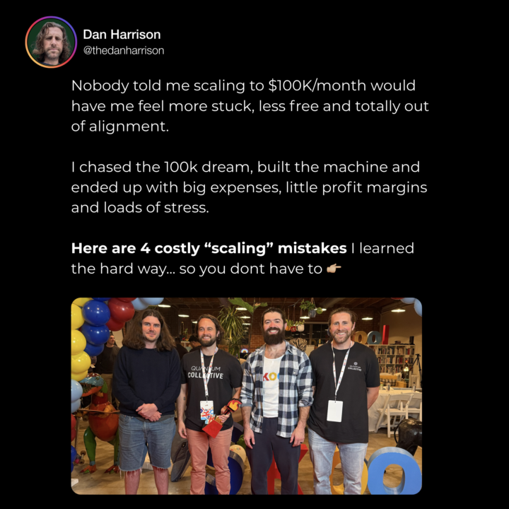 4 Costly Scaling mistakes I learned the hard way... so you don't have to