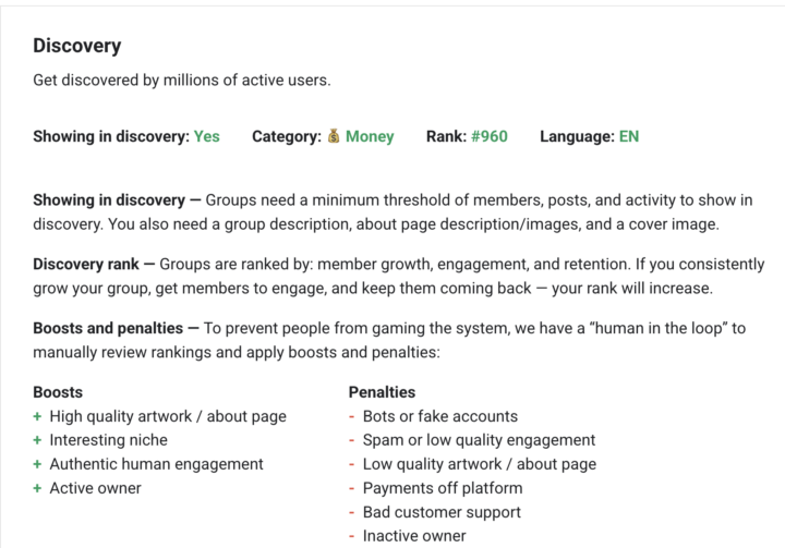 What Makes a Great Online Community?