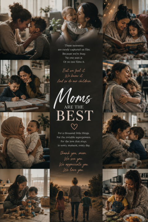 Moms are the best - and we rarely capture those perfect little moments 