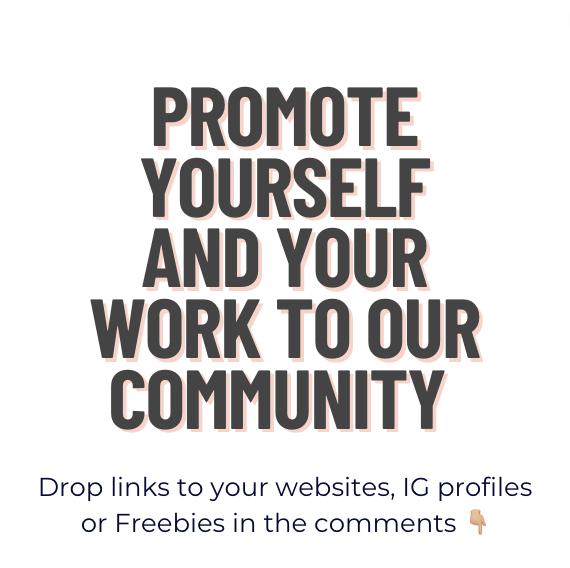 Promote your work