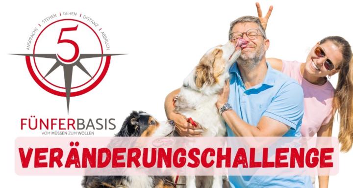 Veränderungschallenge mit Hund