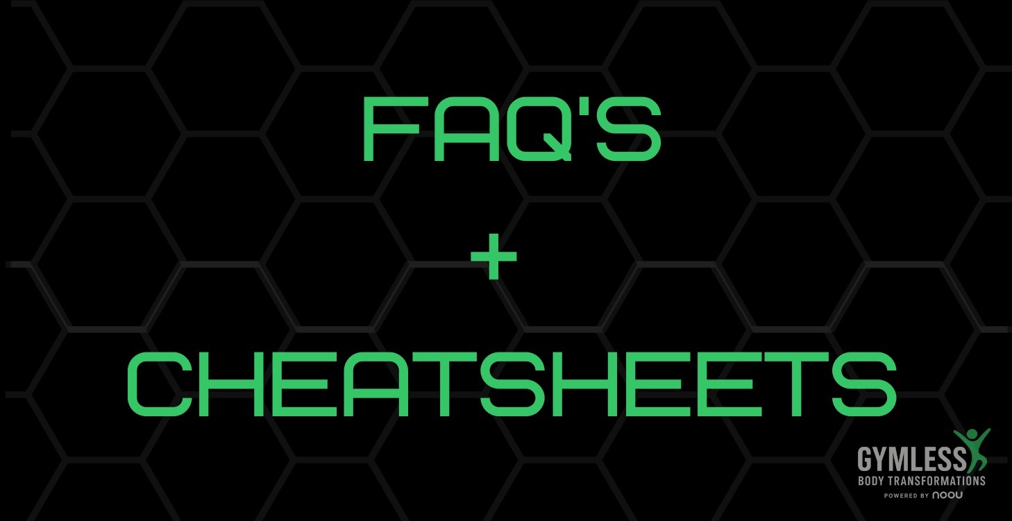 FAQ's & Cheatsheets