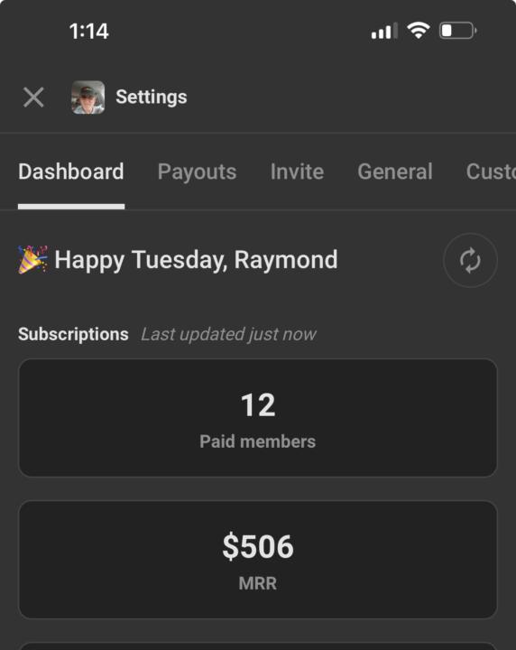 In less than 6 weeks….