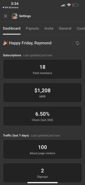 Just wanted to share with you all 