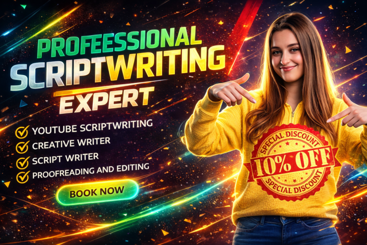 🌟 Take Your Content to the Next Level with Professional Scriptwriting! 🌟