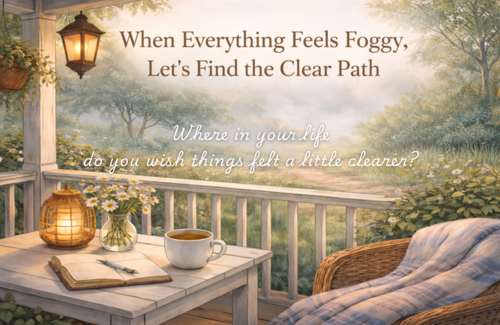 When everything feels foggy, let’s find the clear path.