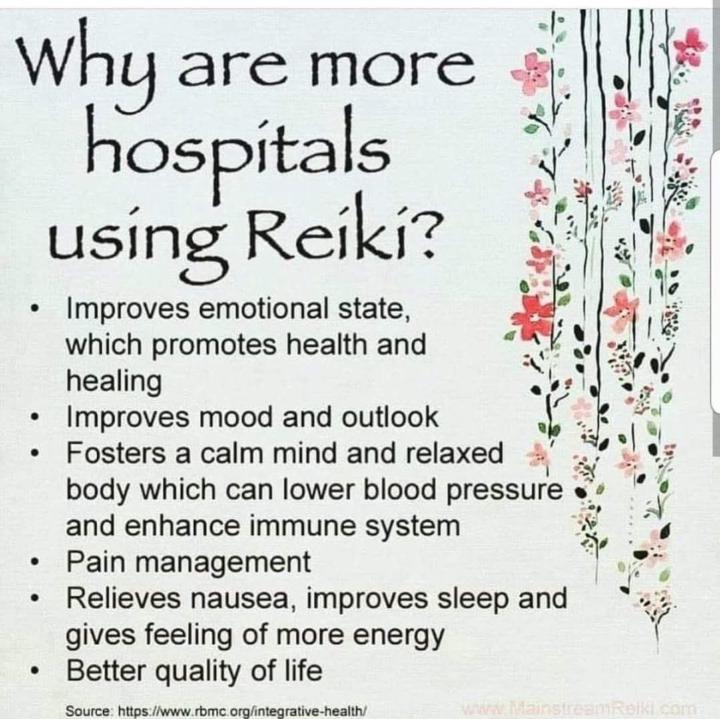 Reiki in Hospitals