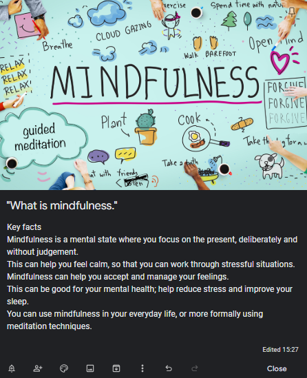 Mindfulness Introduction: