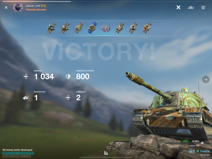 Played my game tonight