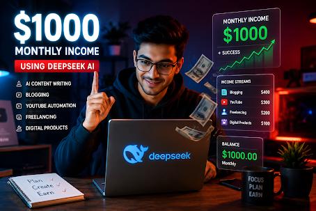 Make $1,000 Per Month Using DeepSeek AI in 2026?