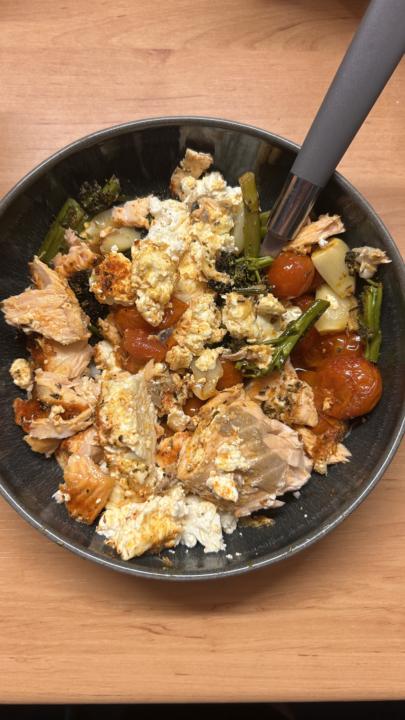 One pan Salmon!