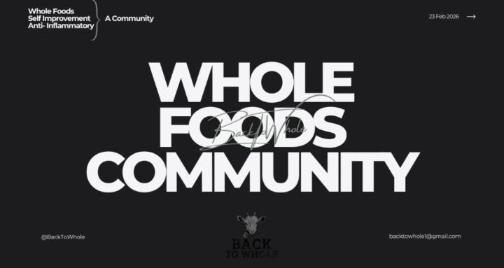 Whole Foods Community