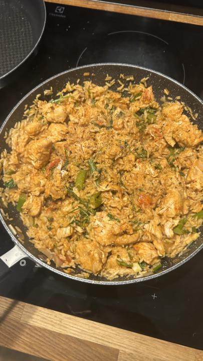 An easy one pan meal prep.