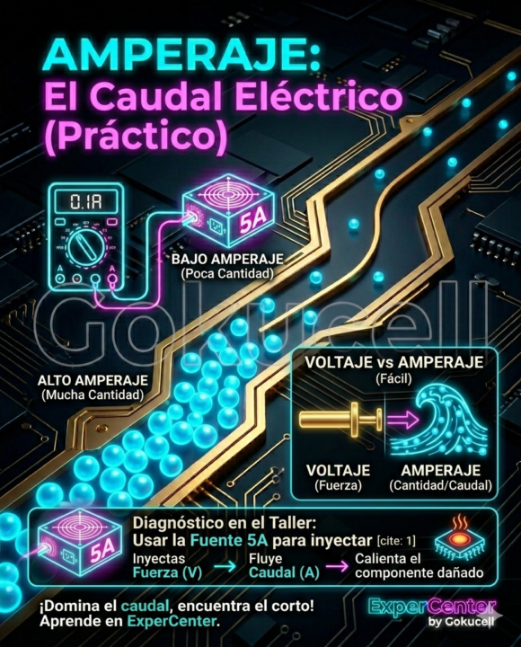 Intensidad de Corriente (I)