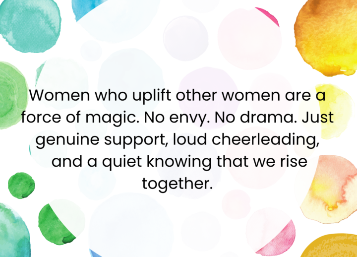 Lift each other up - is where real power lives