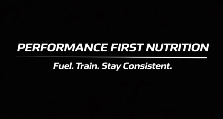 Performance-First Nutrition