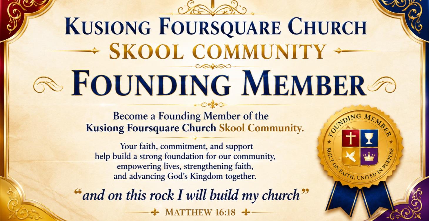 Become a founding member