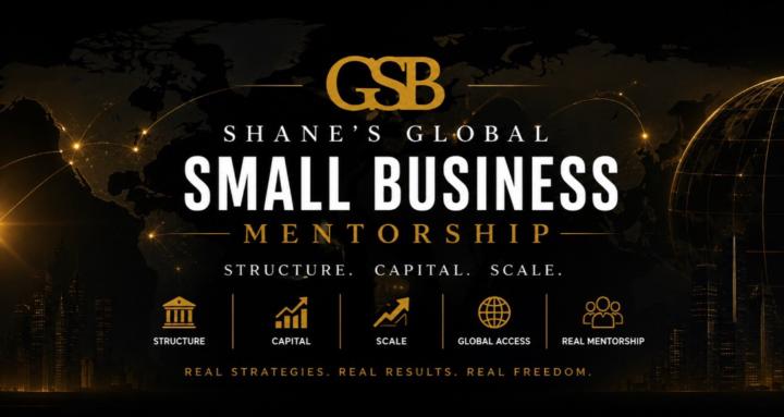 Shane's GSB Mentorship 