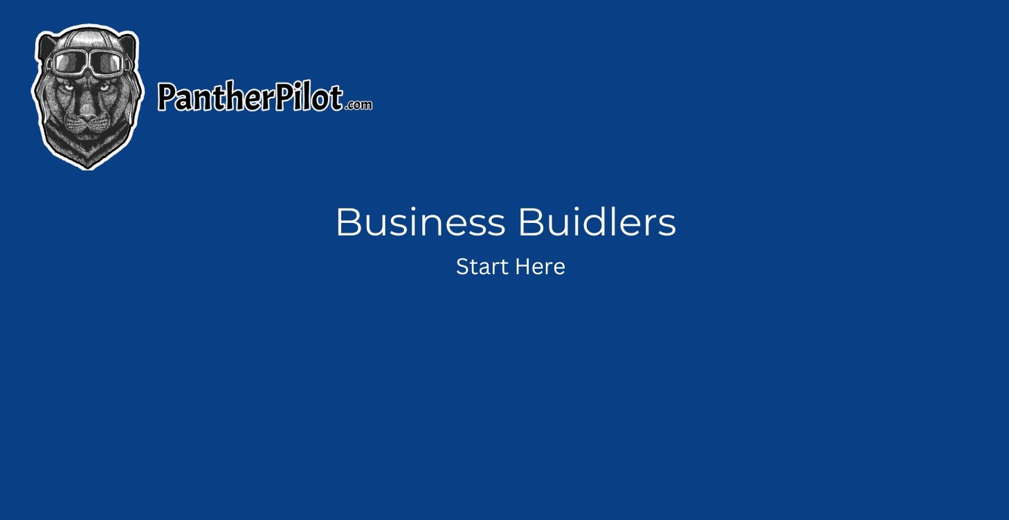 Welcome to the  Panther Pilot Business Builders
