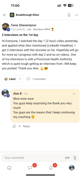 Promise made promise delivered! Results after only one day