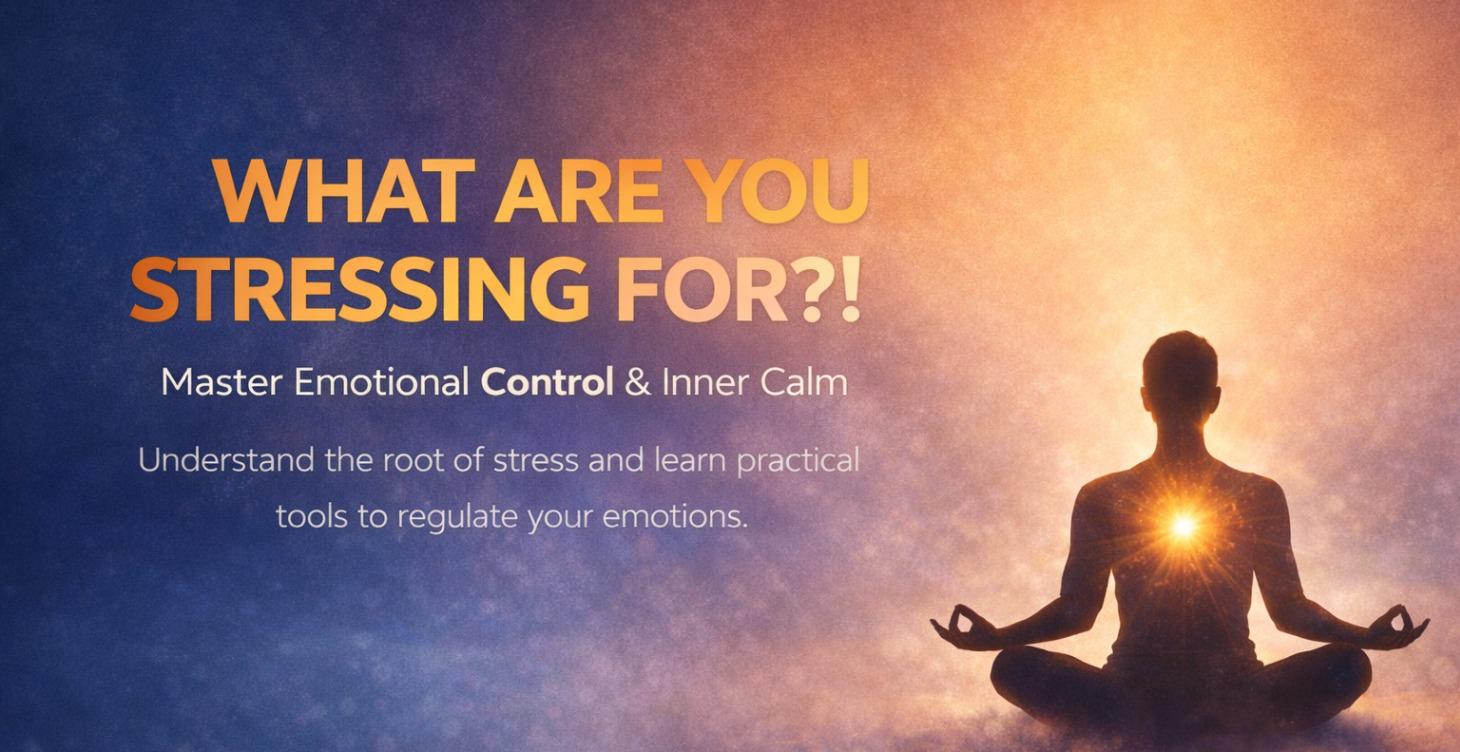 WHAT ARE YOU STRESSING FOR?!