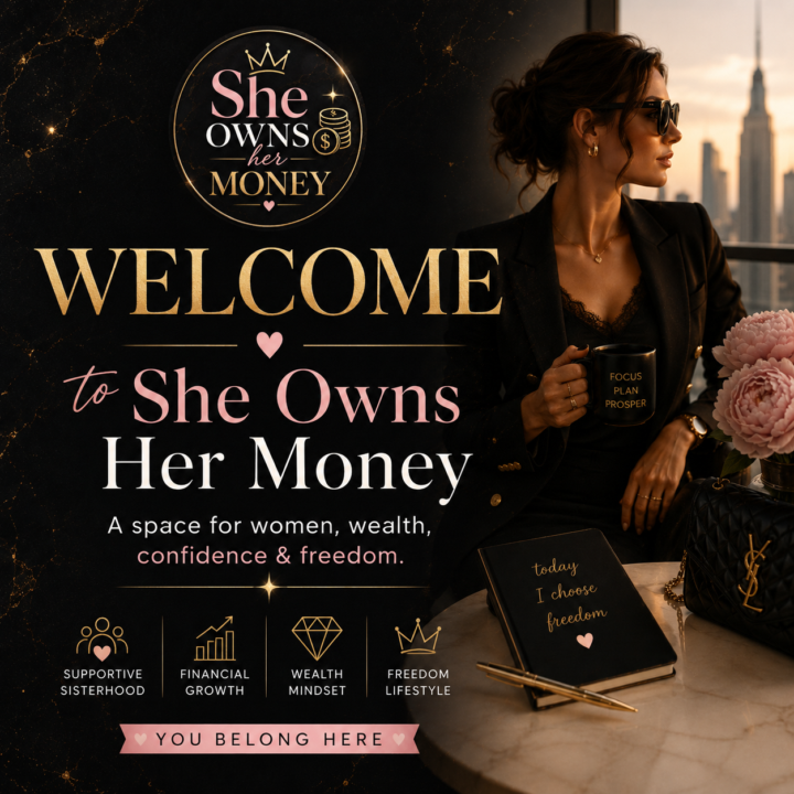 Welcome to She Owns Her Money 💛