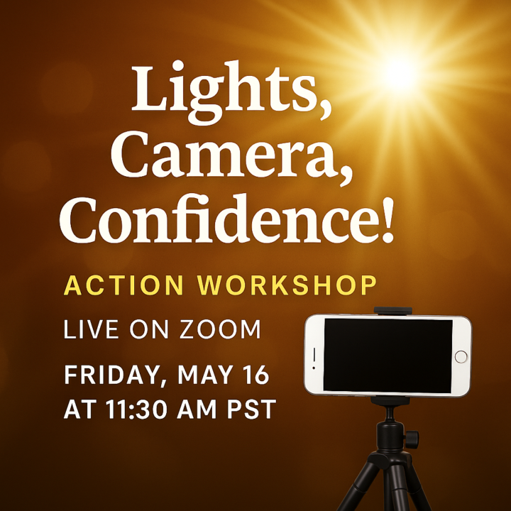🎬 Lights, Camera, Confidence! Action Workshop