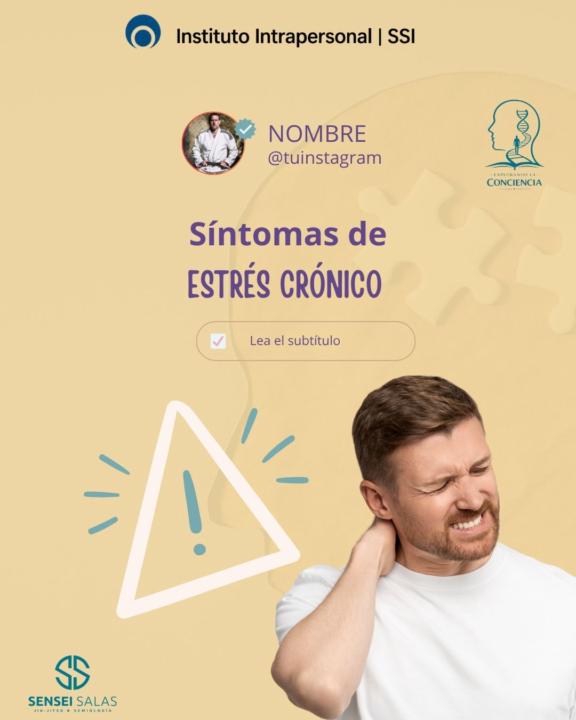 Síntomas del estrés crónico.