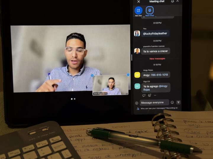 En las mentorias con nuestro coach… 