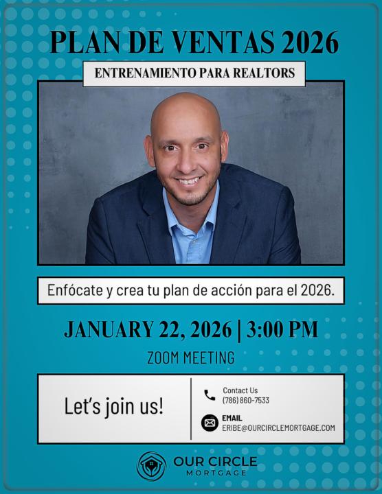 📣 Estás invitado | Entrenamiento para Realtors y Emprendedores 