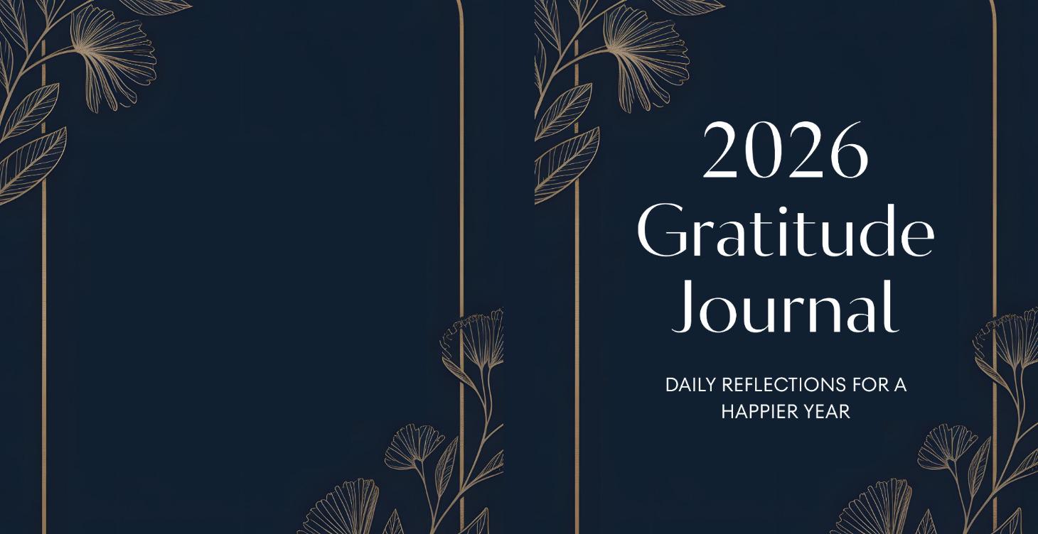2026 Gratitude Journal
