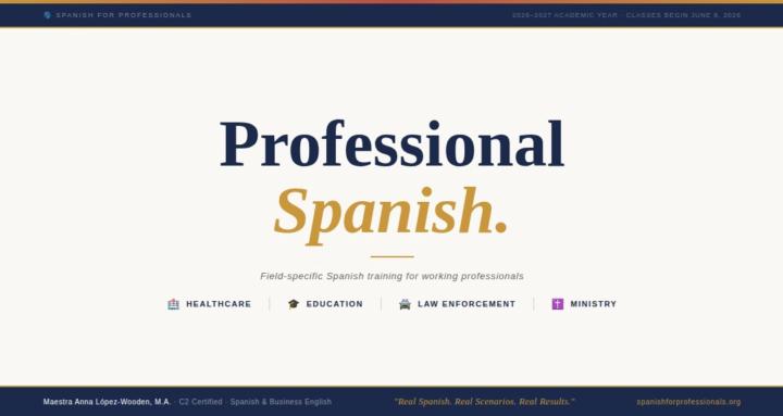 SpanishForProfessionals