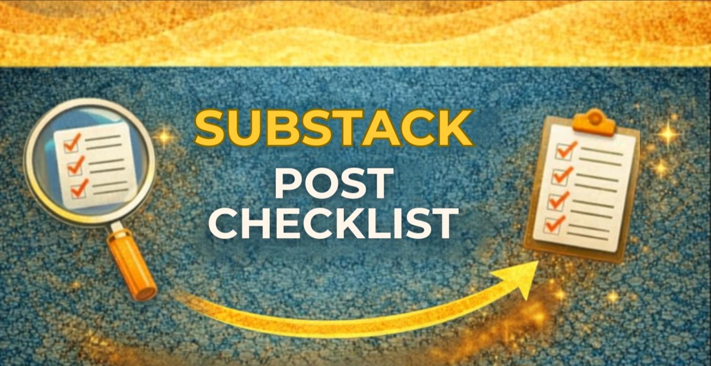 Creating a Substack Post