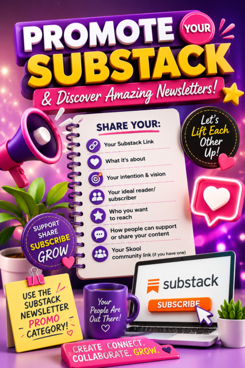 ✨ Want More Eyes on Your Substack? Let’s Start Sharing It Inside the Community ✨