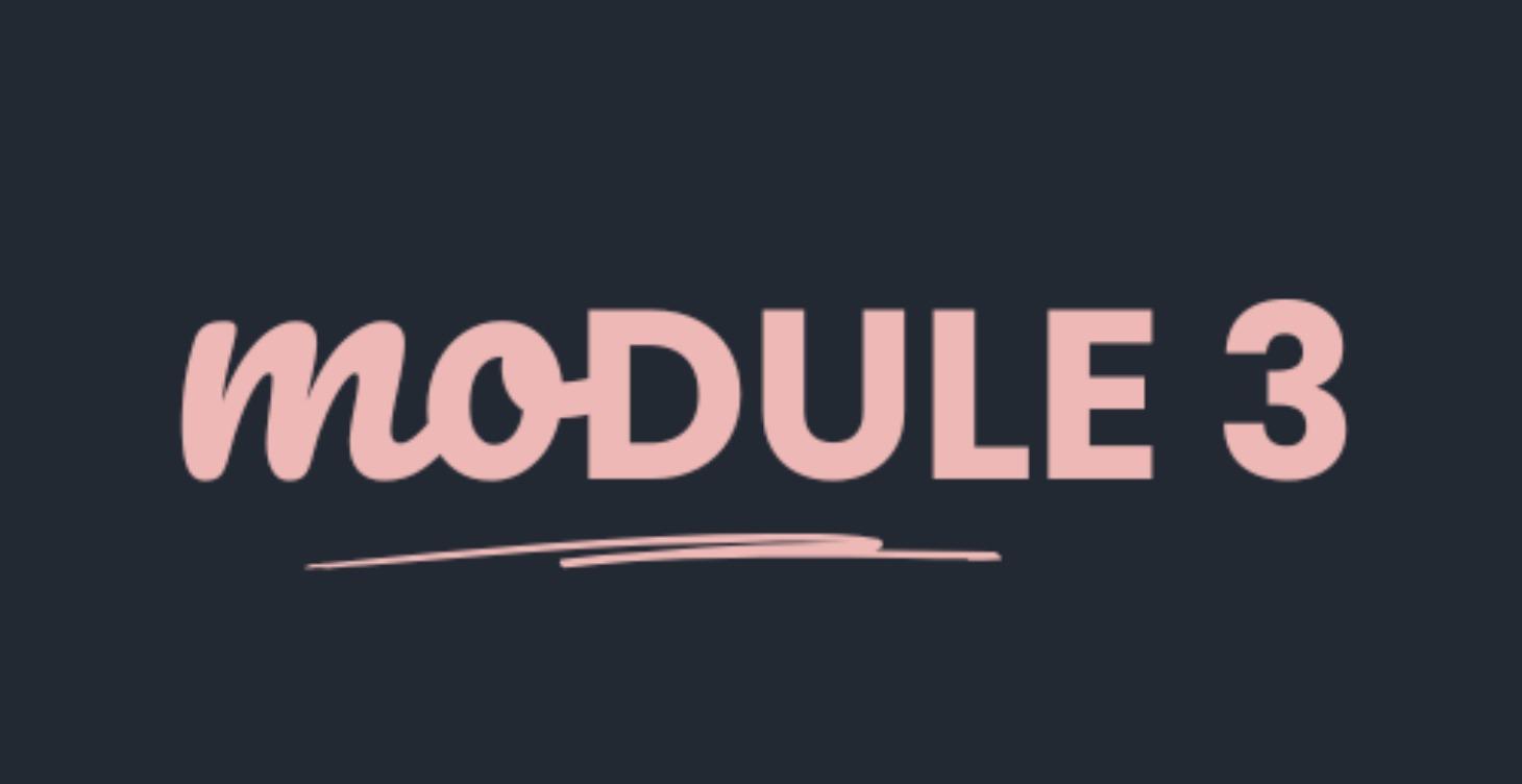 Module 3 | Influence + Relationship Building