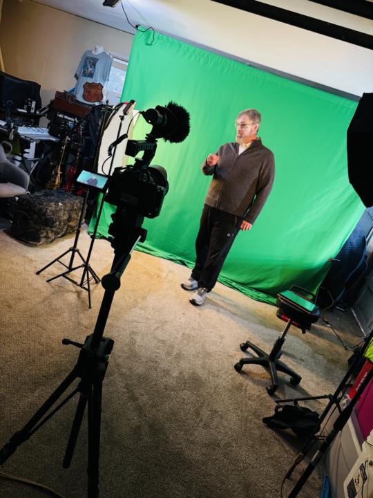 Had a great time filming with Tom Robinson  yesterday !