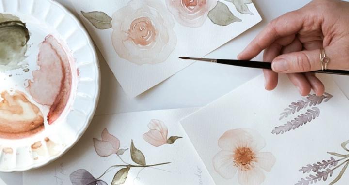 Angele Watercolor Art