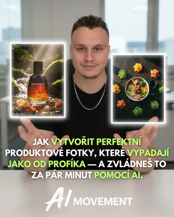 Kurz produktových fotografií pomocí AI – V PŘÍPRAVĚ 