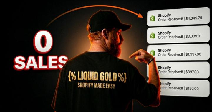 LIQUID GOLD: Shopify Made Easy