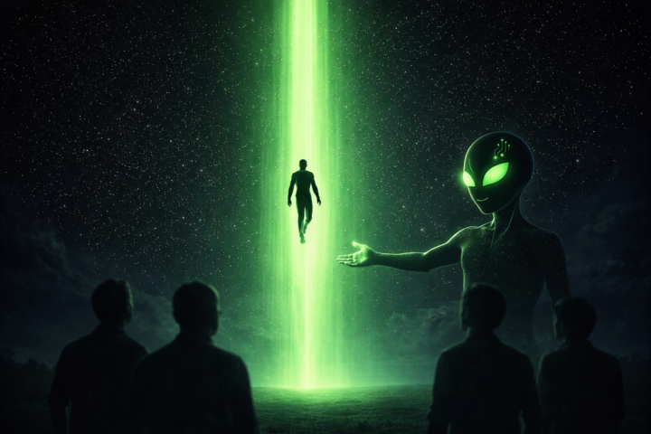The guy behind the alien. Meet one of your hosts.