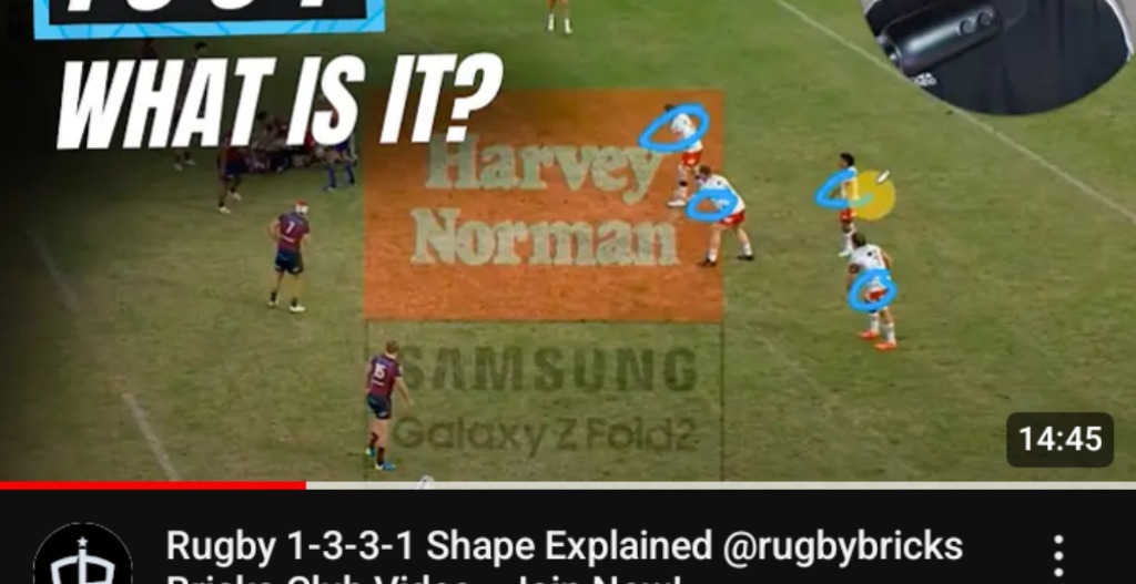 Attacking Shape 1-3-3-1