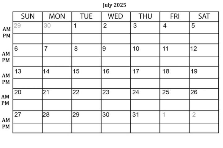 Weekly Planning