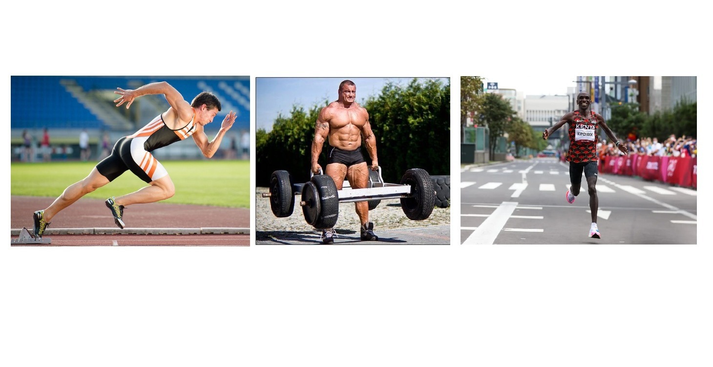Strength, speed and endurance