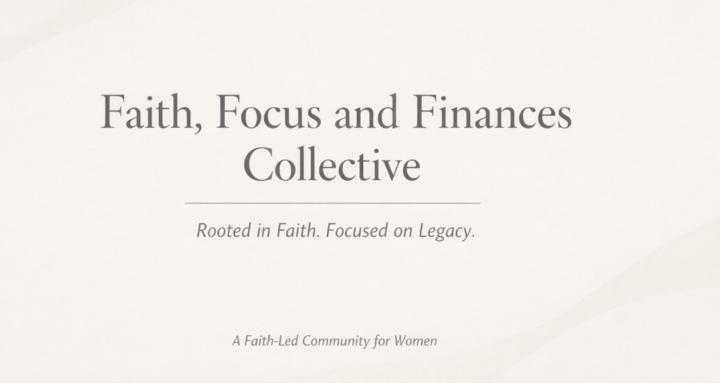 Faith, Focus & Finances 