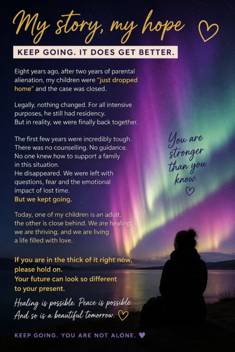 If this resonates with you...Parent Alienation and Trauma