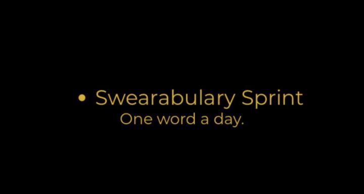 Swearabulary Sprint