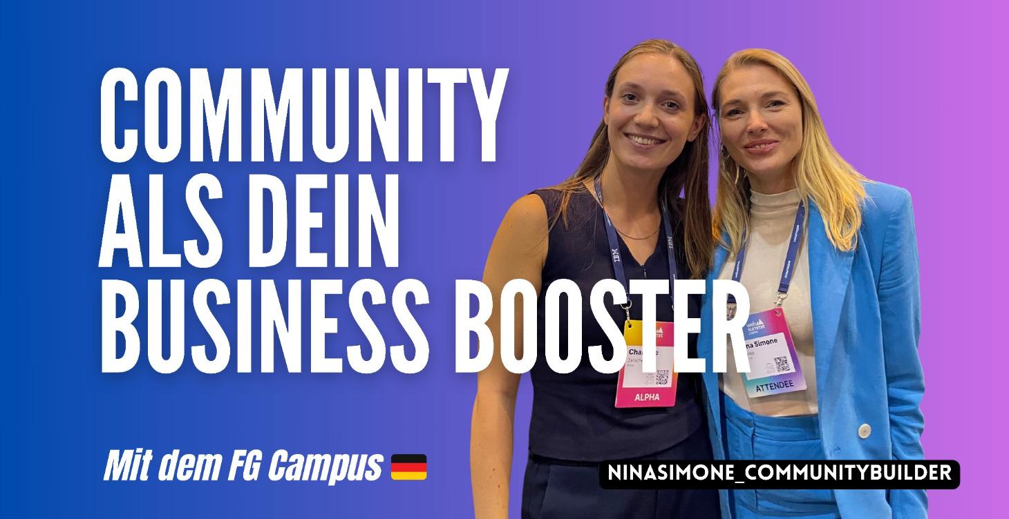 Community als dein Business Booster 🇩🇪
