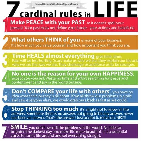The 7 Rules in Life 