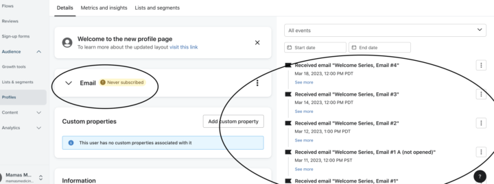 I Lost 649 Emails Contacts